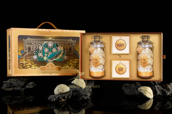 Set Yến Khô Tinh Chế Vip Pro 100g ( Khổng Tước Uy Vũ )