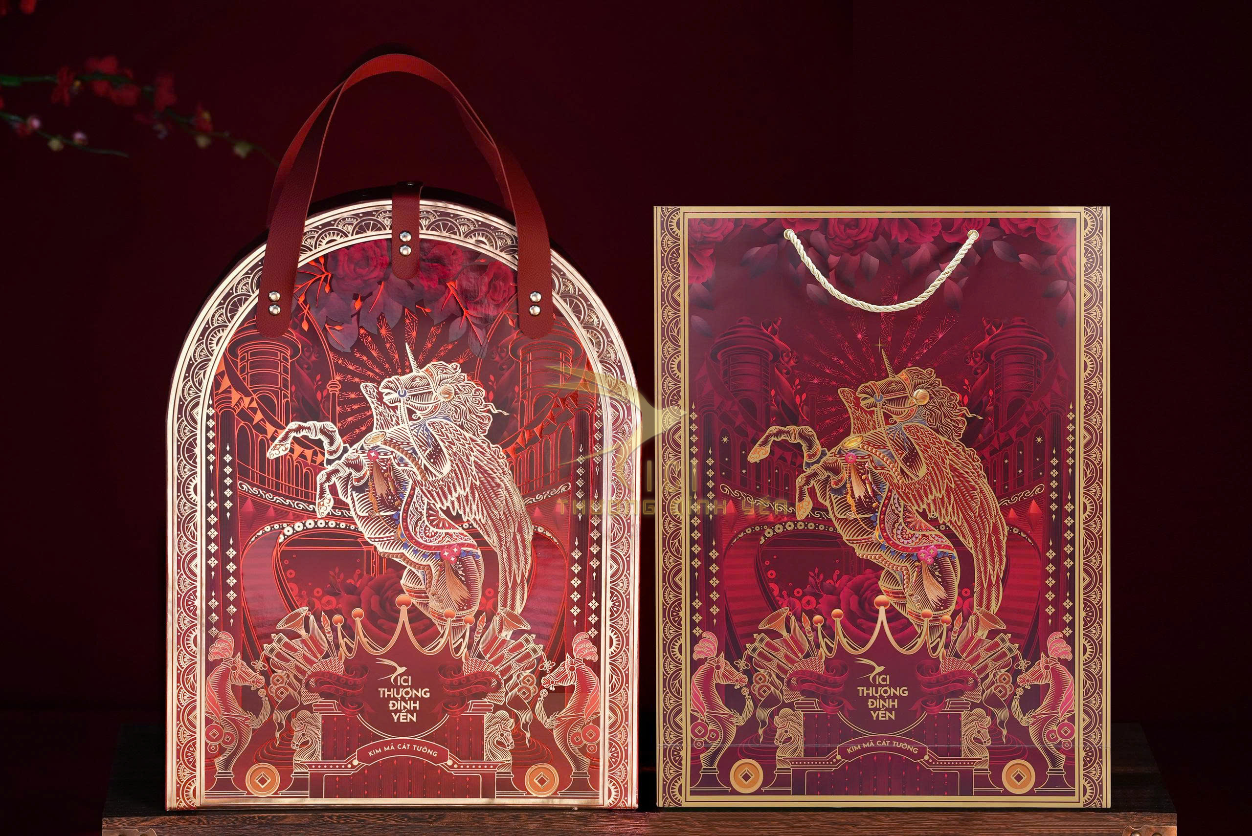 Set Quà Tết Kim Mã Cát Tường