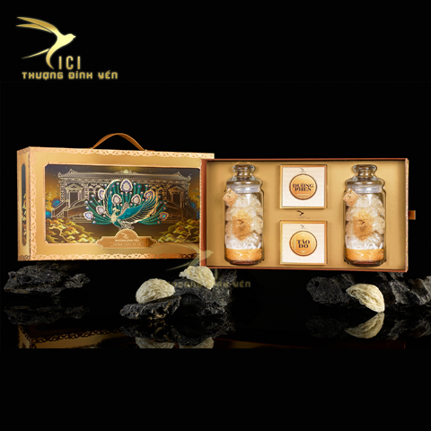 Set Yến Khô Tinh Chế Vip Pro 100g ( Khổng Tước Uy Vũ )